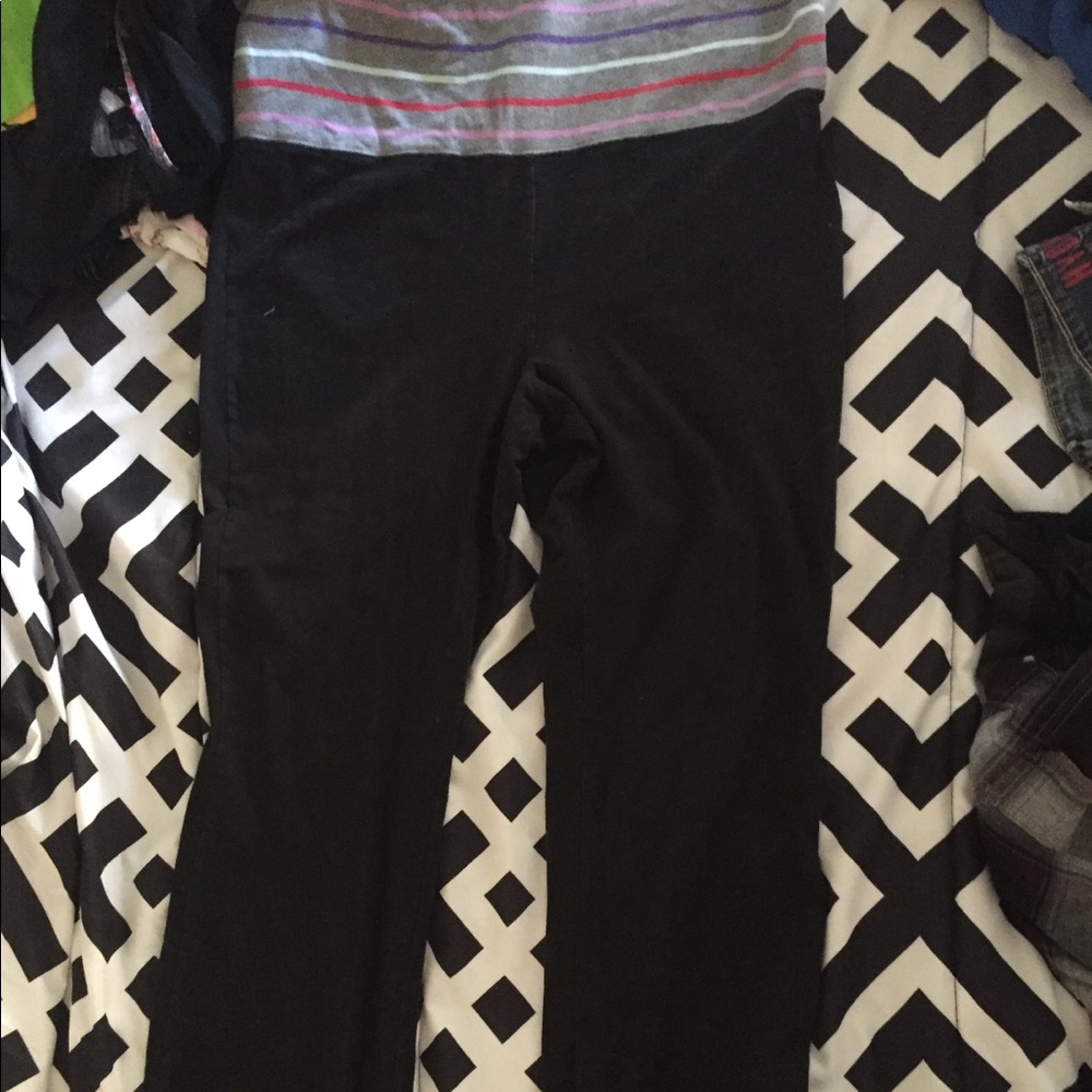 Black yoga/pj pants